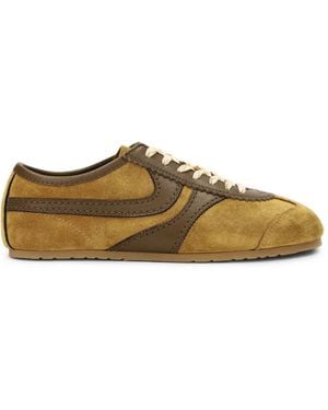 Dries Van Noten Suede Trainers - Multicolour