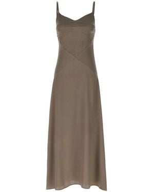 Le twins Flora Midikleid - Natur