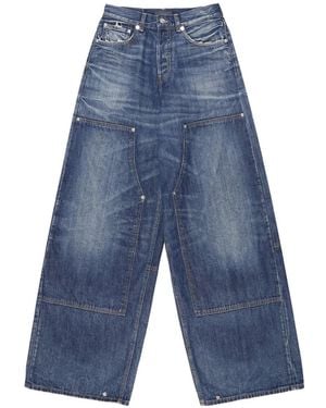 Haikure Legacy Norm Core Panelled Jeans - Blue