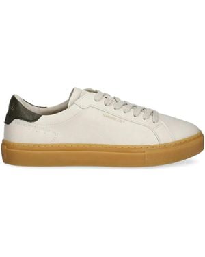 Flamingos Leather Trainers - White