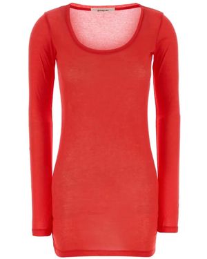 GIMAGUAS Bahamon Long-Sleeve Mini Dress - Red