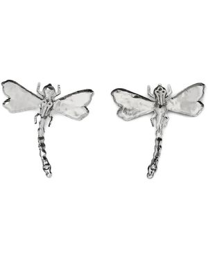 Blumarine Pendientes Con Diseño De Libélula - Metálico