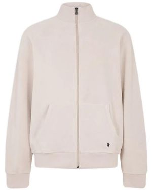 Polo Ralph Lauren Zip-Up Sweatshirt - White