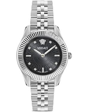 Versace La Greca Petite 30 Mm Horloge - Metallic