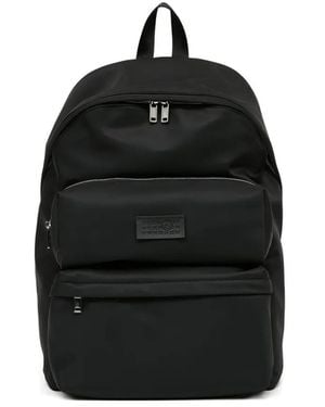 MM6 by Maison Martin Margiela Numbers-Patch Backpack - Black