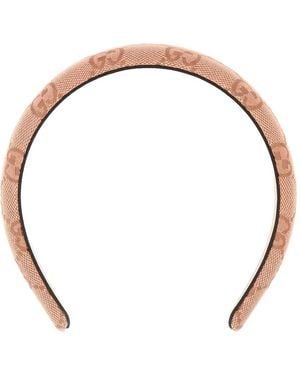 Gucci Gg Supreme Haarreif - Mettallic