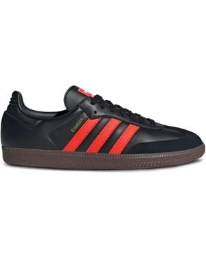 adidas Samba Og "core Black/impact Orange" スニーカー - ブルー