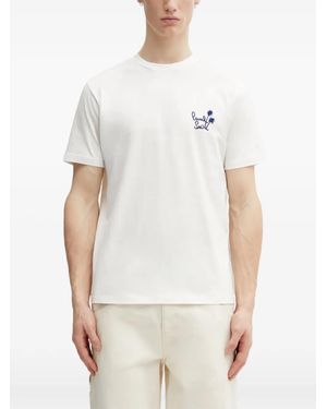 Paul Smith Logo-Print Short-Sleeve T-Shirt - White