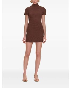 Cult Gaia Luka Mini Dress - Brown
