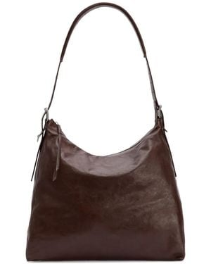 Lemaire Belted Shoulder Bag - Purple