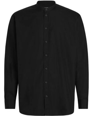 Dolce & Gabbana Camicia Con Bottoni - Nero