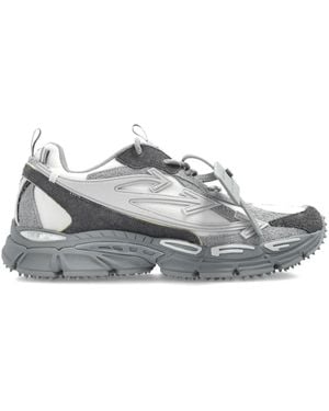 Off-White c/o Virgil Abloh Arrow Appliqué Sneakers - Gray