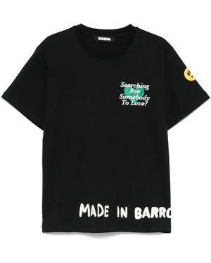 Barrow コットン Tシャツ - ブラック