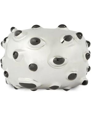 Courreges Bague Infinity - Blanc
