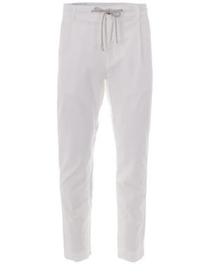 Eleventy Corduroy Pants - White