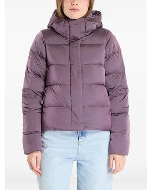 Columbia Amaze Puff Hooded Puffer Jacket - Purple