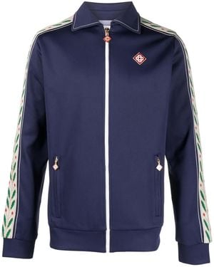 CASABLANCA Laurel Track Jacket - Blue
