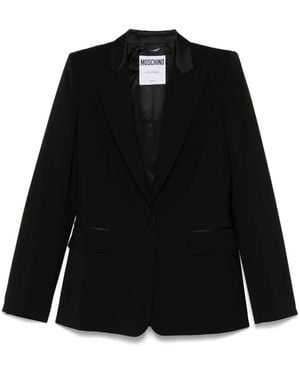 Moschino Wool Blazer - Black