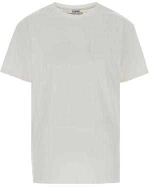 Loewe Patch-Detail T-Shirt - White