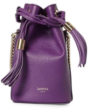 Lancel Bolso Bombonera Premiere Flirt Mini - Morado