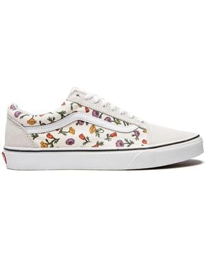 Vans Old Skool "Poppy Floral" Trainers - White