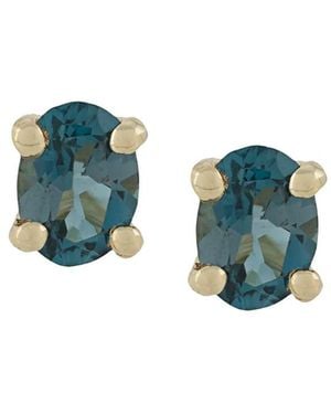 Wouters & Hendrix 18Kt Topaz Charleston Chapters Stud Earrings - Blue