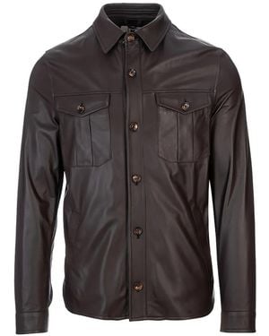 KIRED Flap-Pocket Overshirt - Gray