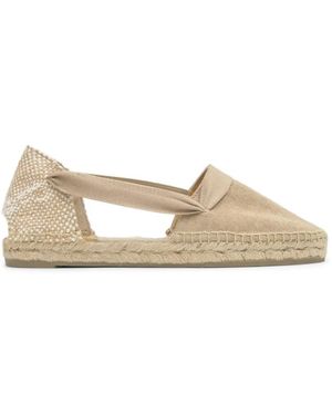 Castañer Kaia Flat Espadrilles - Natural