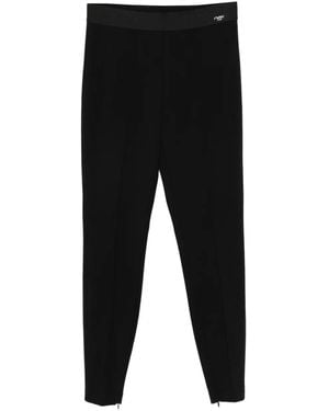 Cambio Zip-Detail Leggings - Black