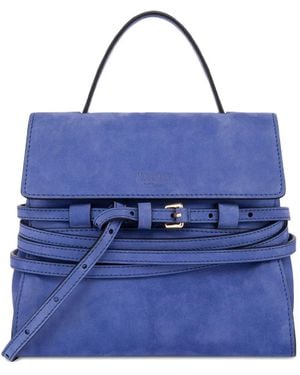 Moschino Tie Me Tote Bag - Blue