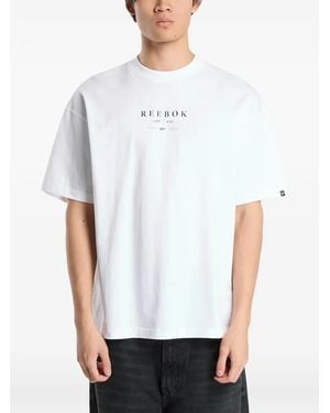 Reebok Camiseta International Con Logo Estampado - Blanco