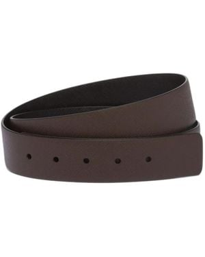 Prada Reversible Belt Strap - Brown