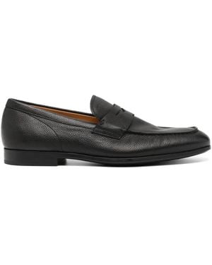 Santoni 黒スエード ローファー　スリッポン STB0124A0206_zo_c101.jpg