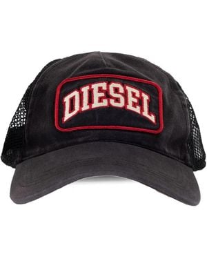 DIESEL Meshy Baseballkappe mit Einsätzen - Rot