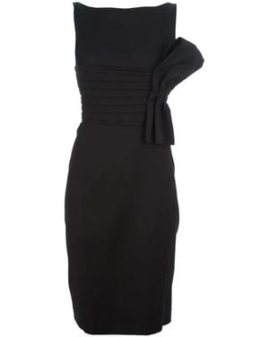 DSquared² Bow-Embellished Mini Dress - Black