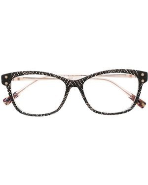 Missoni Rectangle-Frame Glasses - Brown