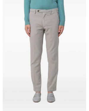 Myths Ice Cotton Chino Trousers - Grey