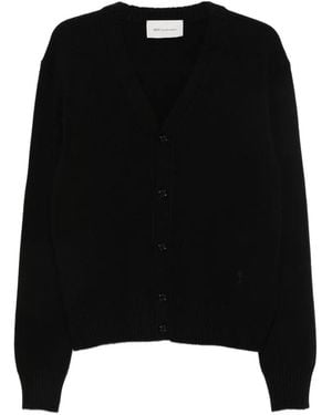 Ami Paris Cardigan Mit Ami De Coeur-Motiv - Schwarz