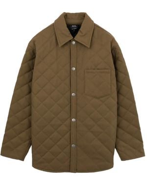 A.P.C. Jack Met Drukknopen - Bruin