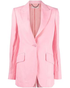 Stella McCartney Single-Breasted Blazer - Pink