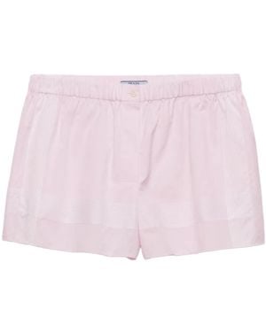 Prada Cotton Shorts - Pink