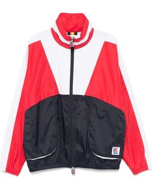 K-Way Colour-Block Jacket - Red