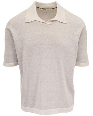 Maurizio Baldassari Short-Sleeve Knit T-Shirt - White