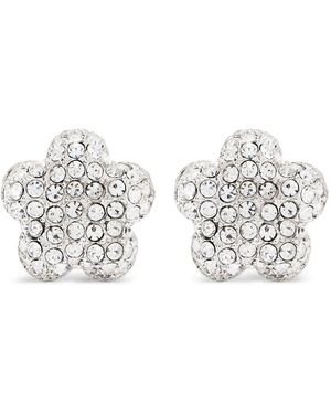 Marc Jacobs Daisy Stud Earrings - White