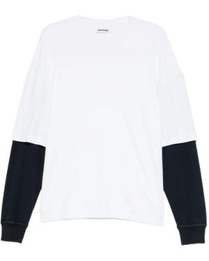 DARKPARK Layered-Sleeve T-Shirt - White