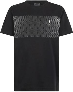 Billionaire Monogram T-Shirt - Black