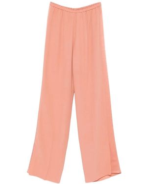 forte_forte Side-Split Trousers - Pink
