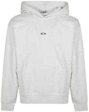 Oakley Felpa Con Cappuccio - Bianco