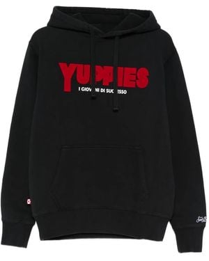 MC2 Saint Barth X Yuppies Tribeca Long-Sleeve Hoodie - Black