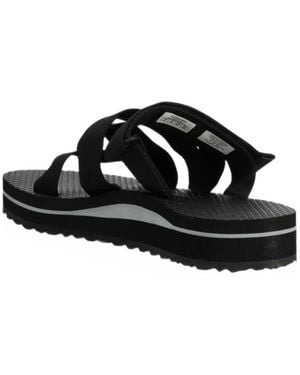 Columbia Alava Touch-Strap Slides - Black